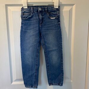 Zara kids jeans size 4-5 years regular fit color blue